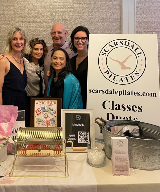 What an incredible night!! Thank you @westchestermagazine for a great celebration for all!! And thank you @westchestersc for the impromptu visit to our booth!! 🌟 We are so thrilled to be chosen this year for Best Instructor. @dailypilatesdose 🧘🏻‍♀️